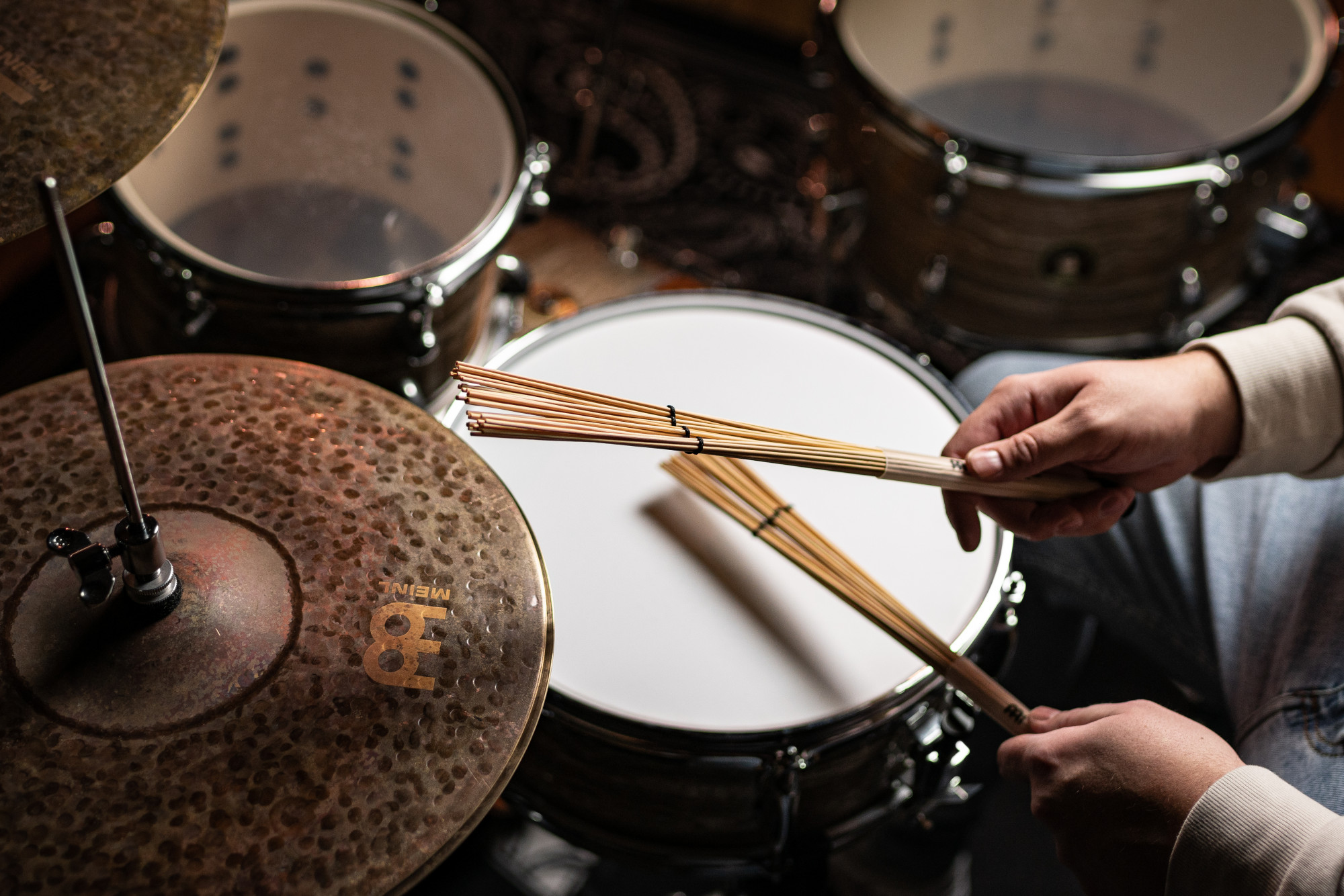 Meinl SB205 Bamboo Brush Multi-Rod