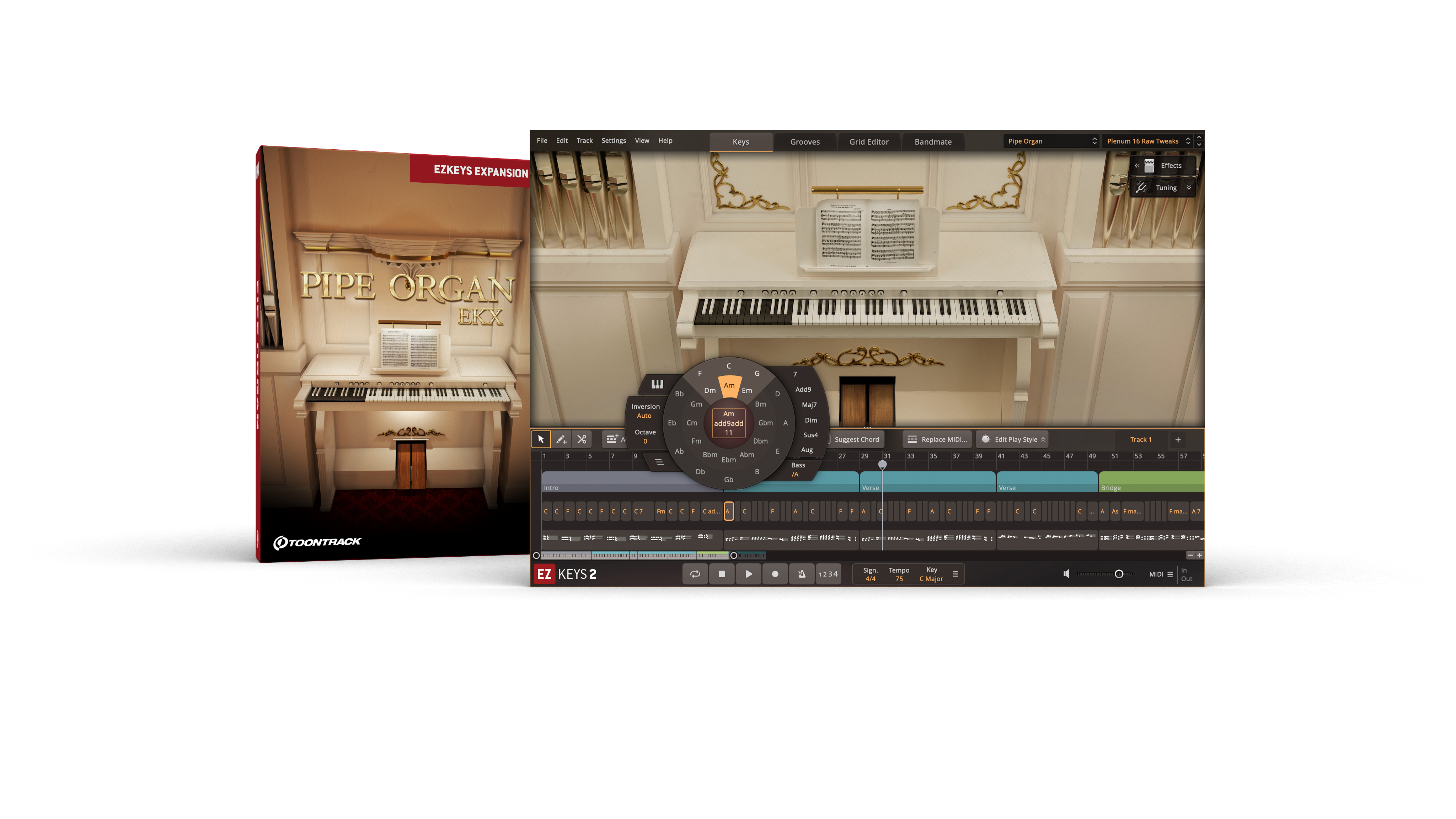 Toontrack EKX Pipe Organ