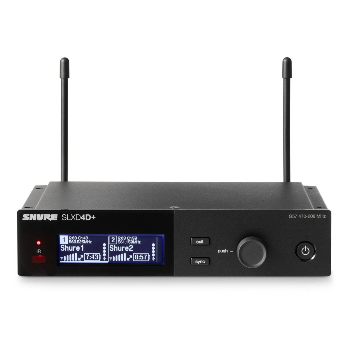 Shure SLXD24+ NXN8C-G65=470-606 MHz