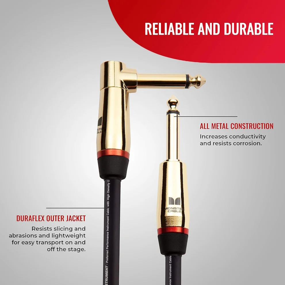 Monster Cable Prolink Rock 12ft. Kl/WKl