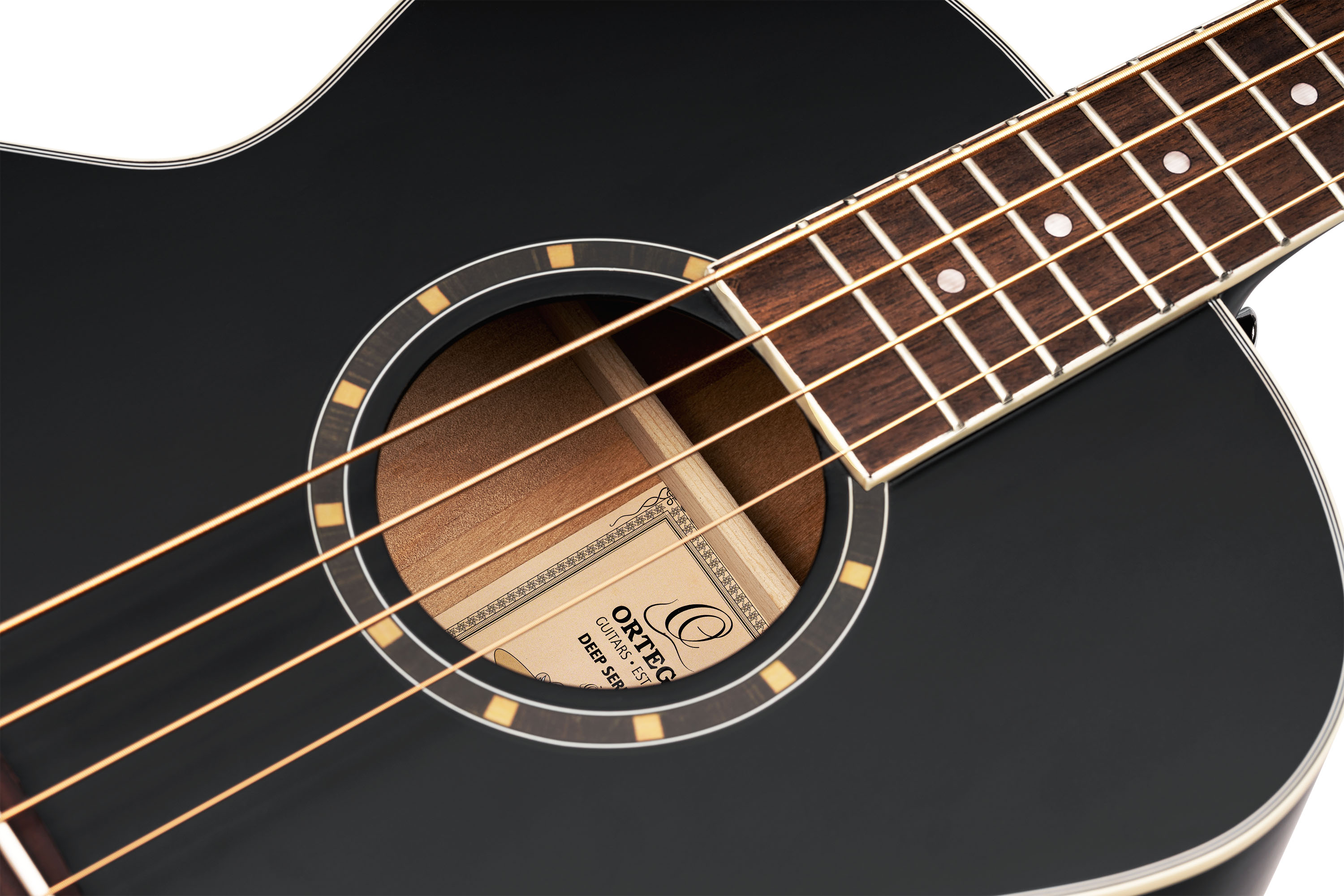 Ortega D7E-SBK-4 Akustikbass