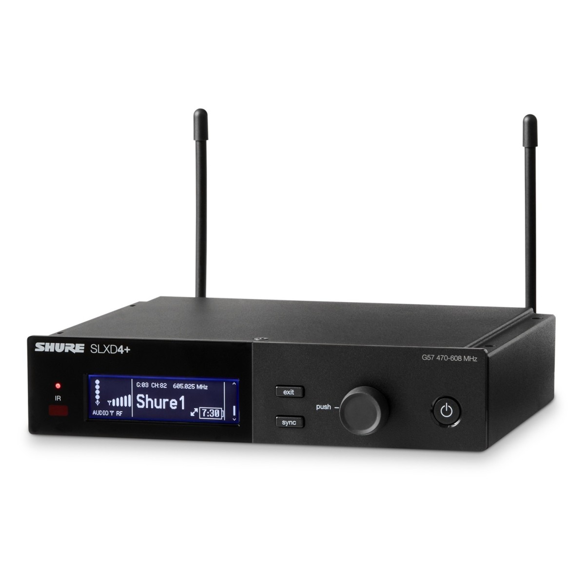 Shure SLXD24+ SM58-K55=606-694 MHz