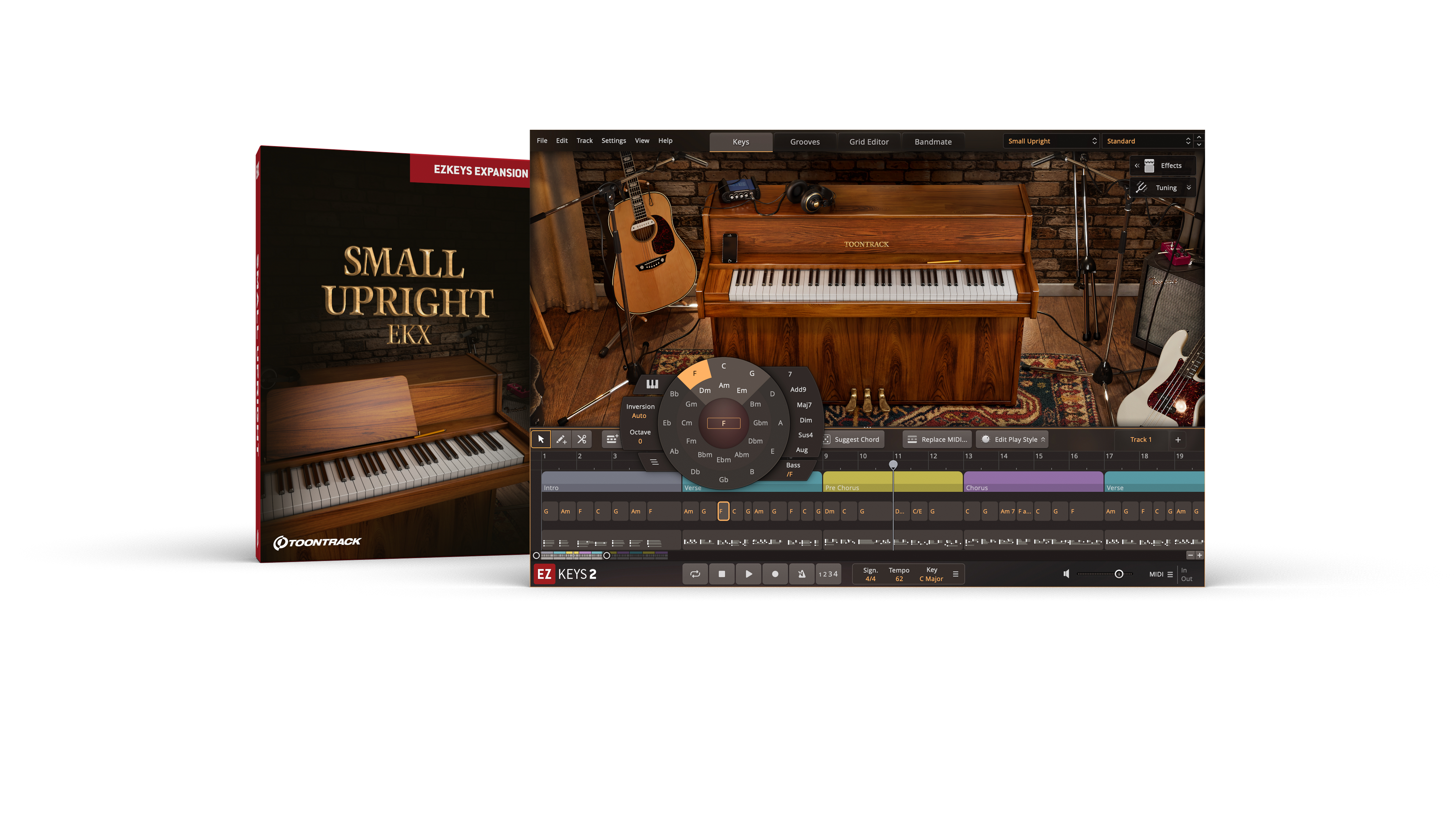 Toontrack EKX Small Upright