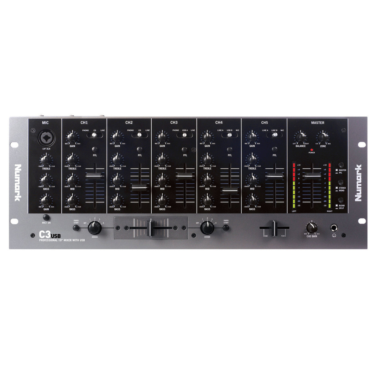 Numark C3 USB Rackmixer