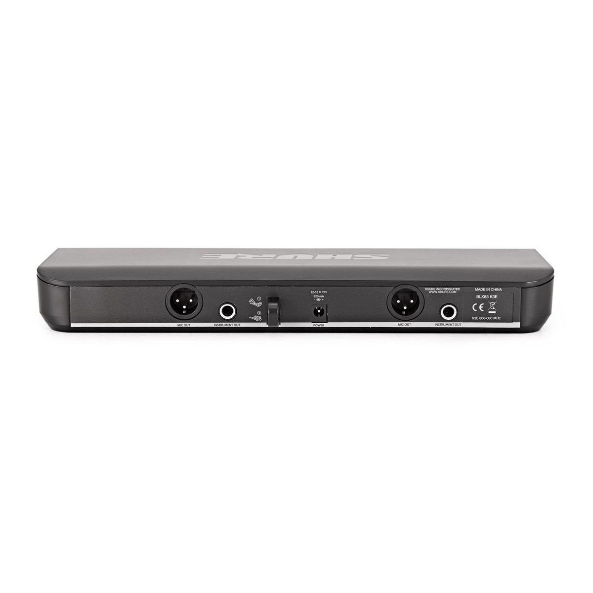 Shure BLX288E/B58 T11 Dual Vocal-Funkmikrofonsystem