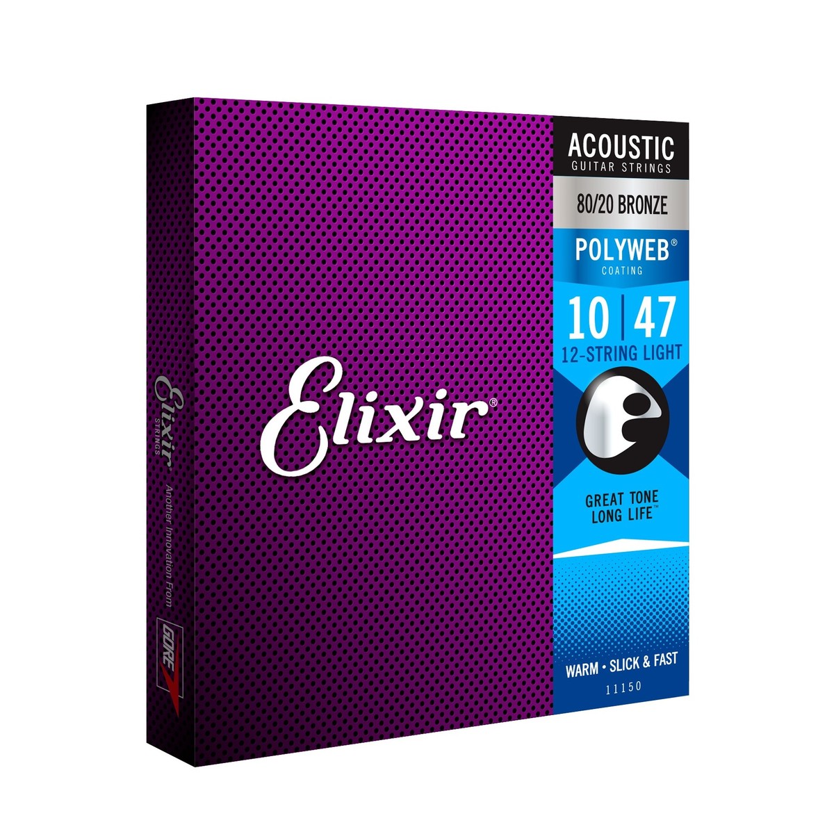 Elixir Polyweb Bronze 12-Str 010/047