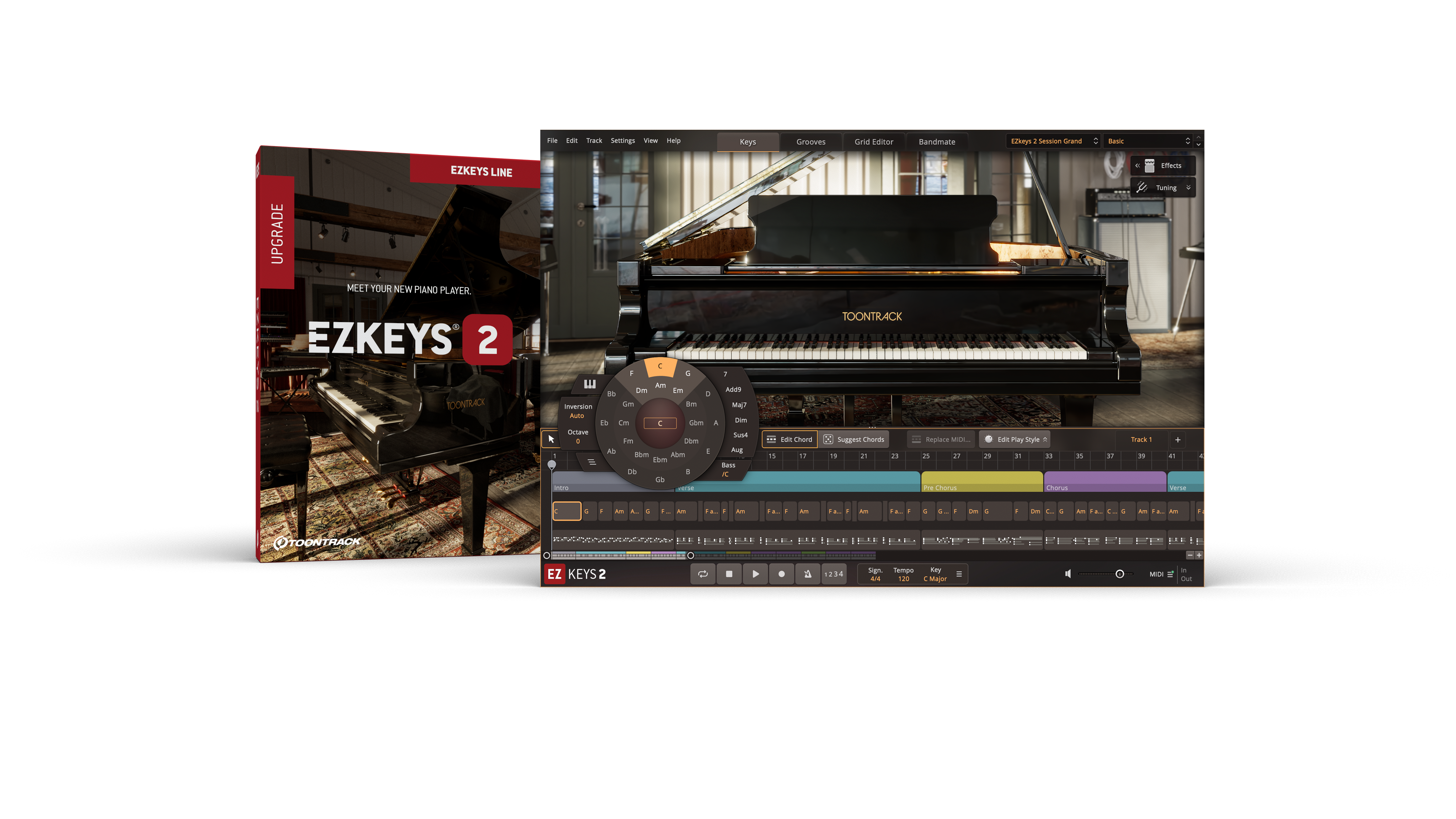 Toontrack EZkeys 2 Upgrade