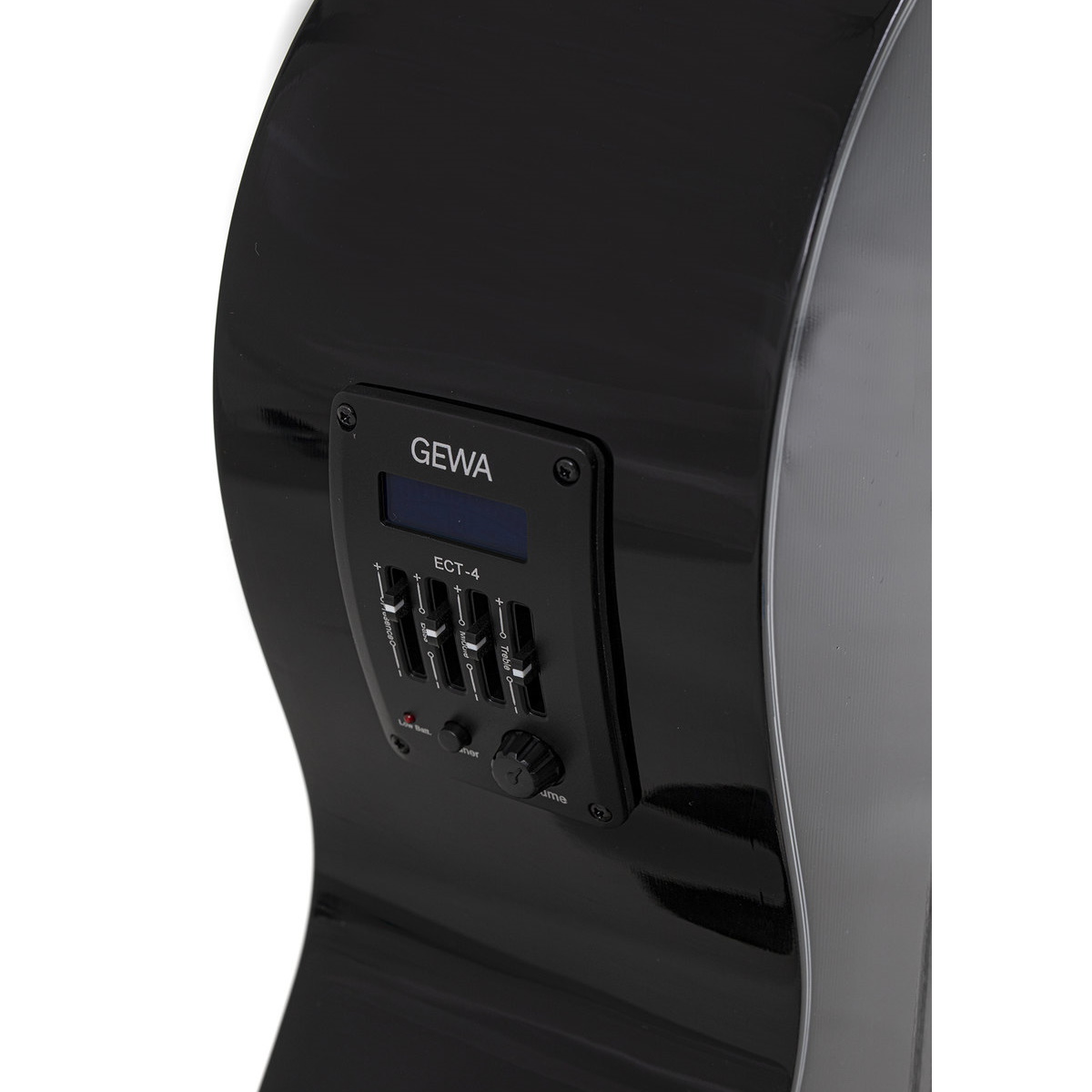 GEWA Student E-Akustik schwarz 4/4