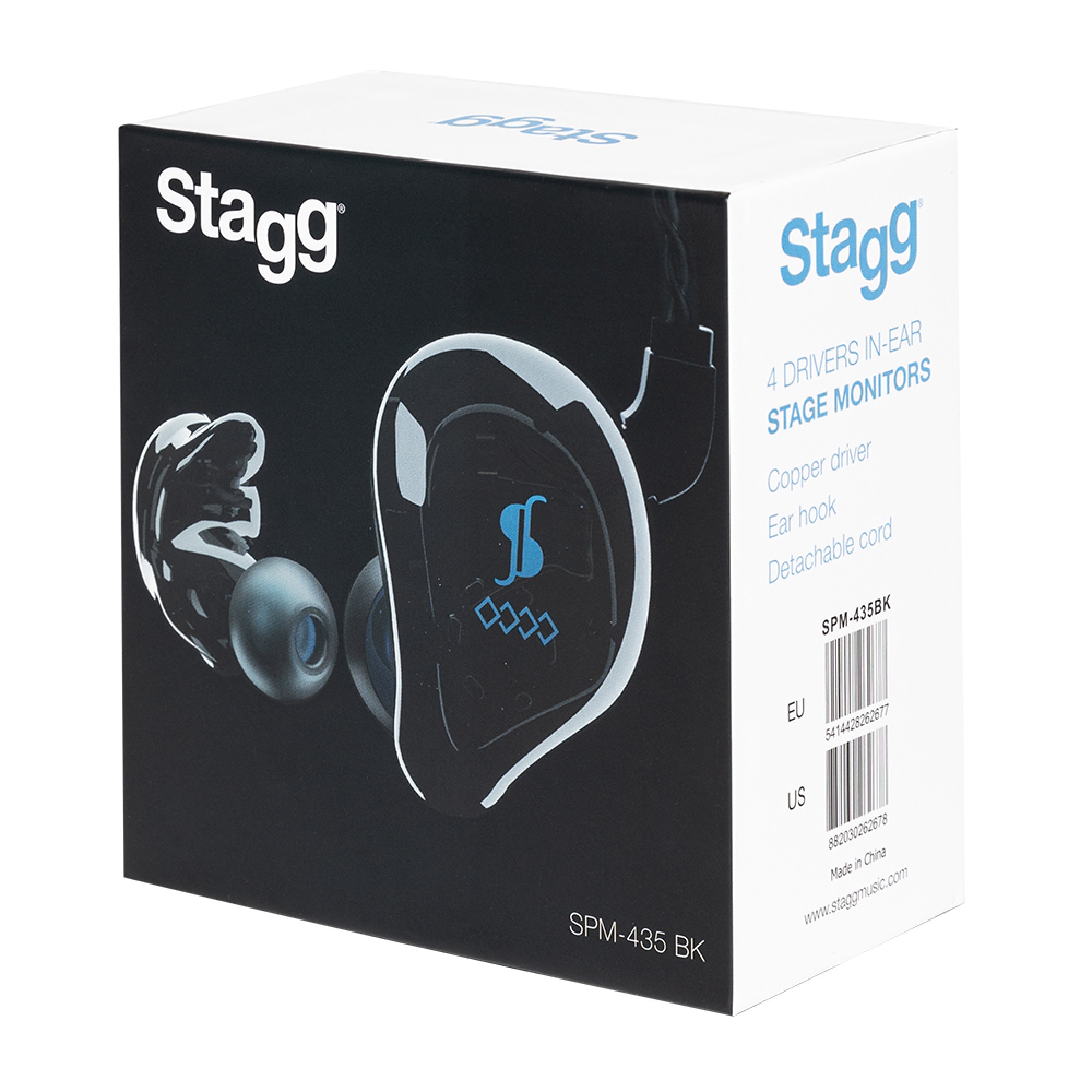 Stagg SPM-435 BK In-Ear Ohrhörer