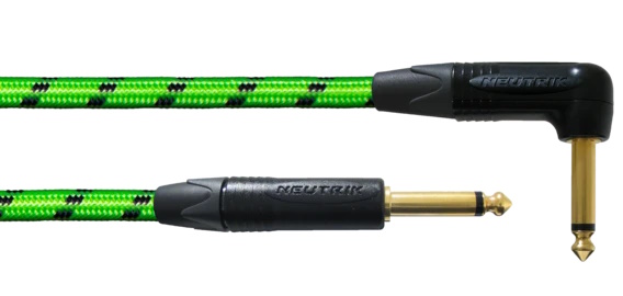 Cordial Blacklight Edition 6 PR-G Instrumentenkabel 6m