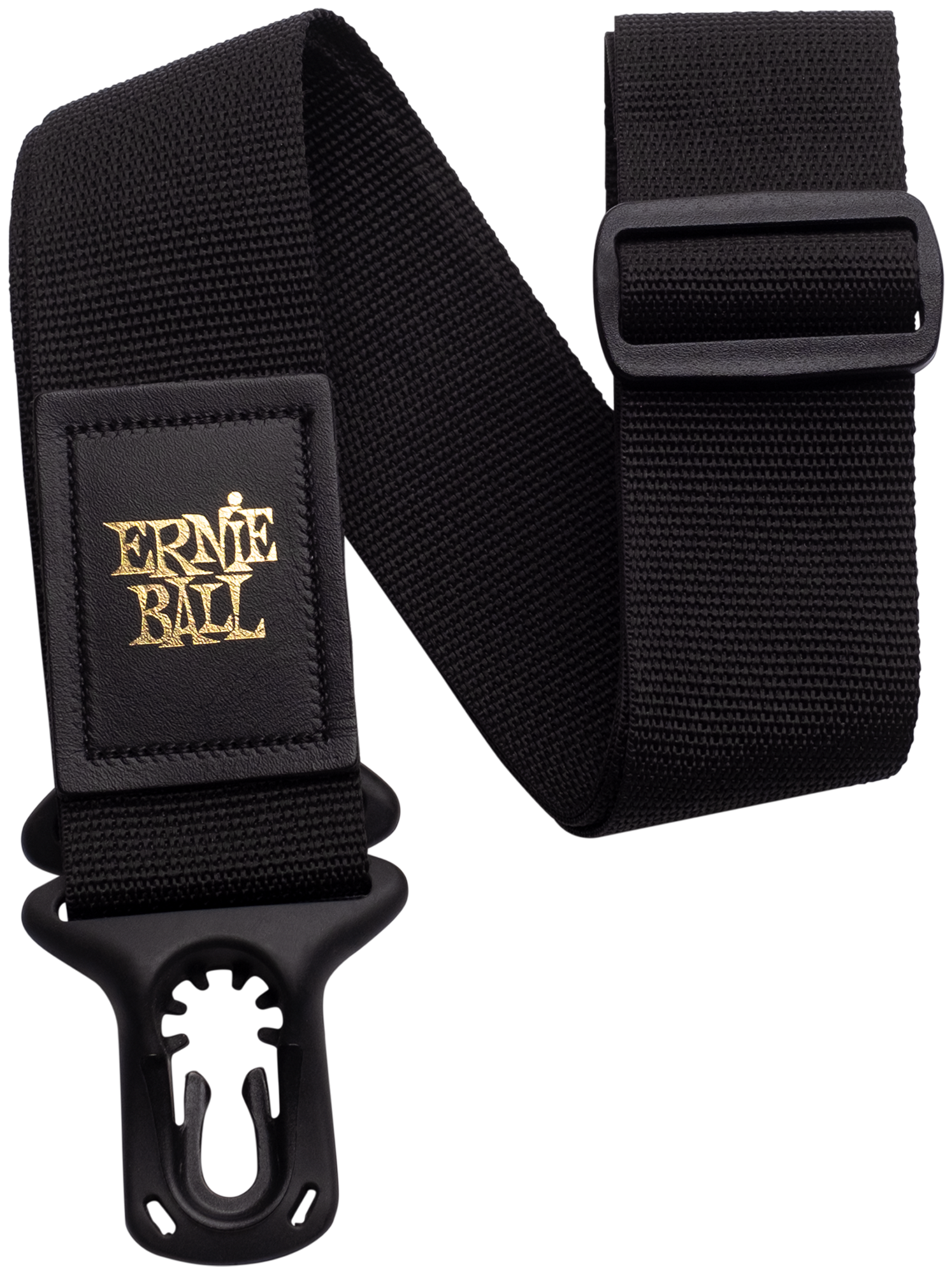 Ernie Ball 4056 Gitarrengurt, Polylock, schwarz