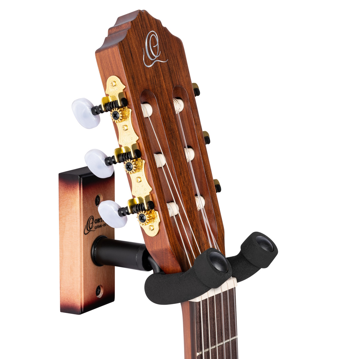 Ortega OGH-1TSB Wandhalter für Gitarre & Bass