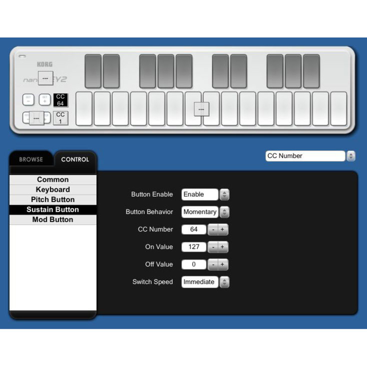 Korg nanoKEY 2 black