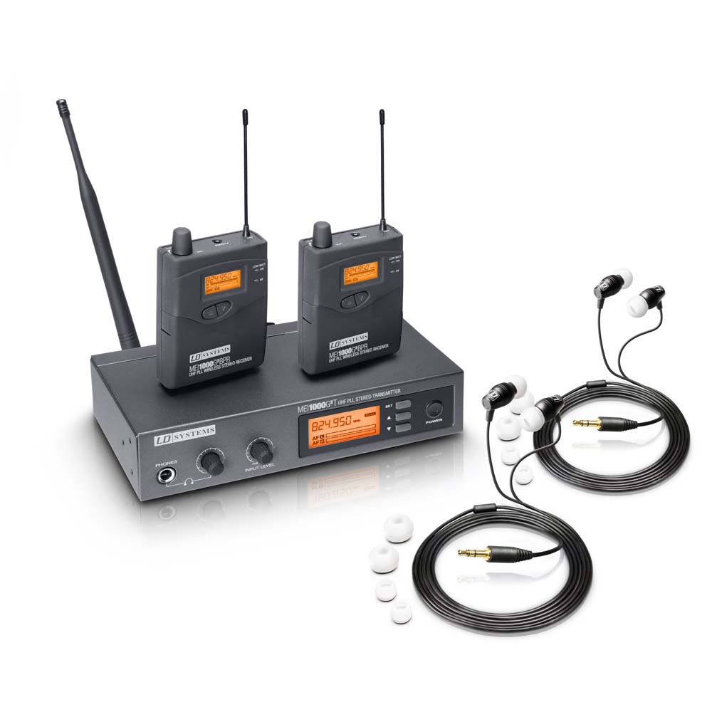 LD Systems MEI 1000 G2 Bundle B5 In-Ear Monitoring System drahtlos