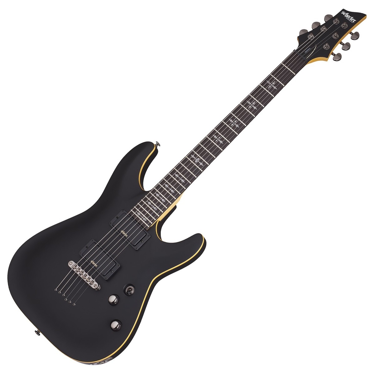 Schecter Demon 6 Aged Black Satin