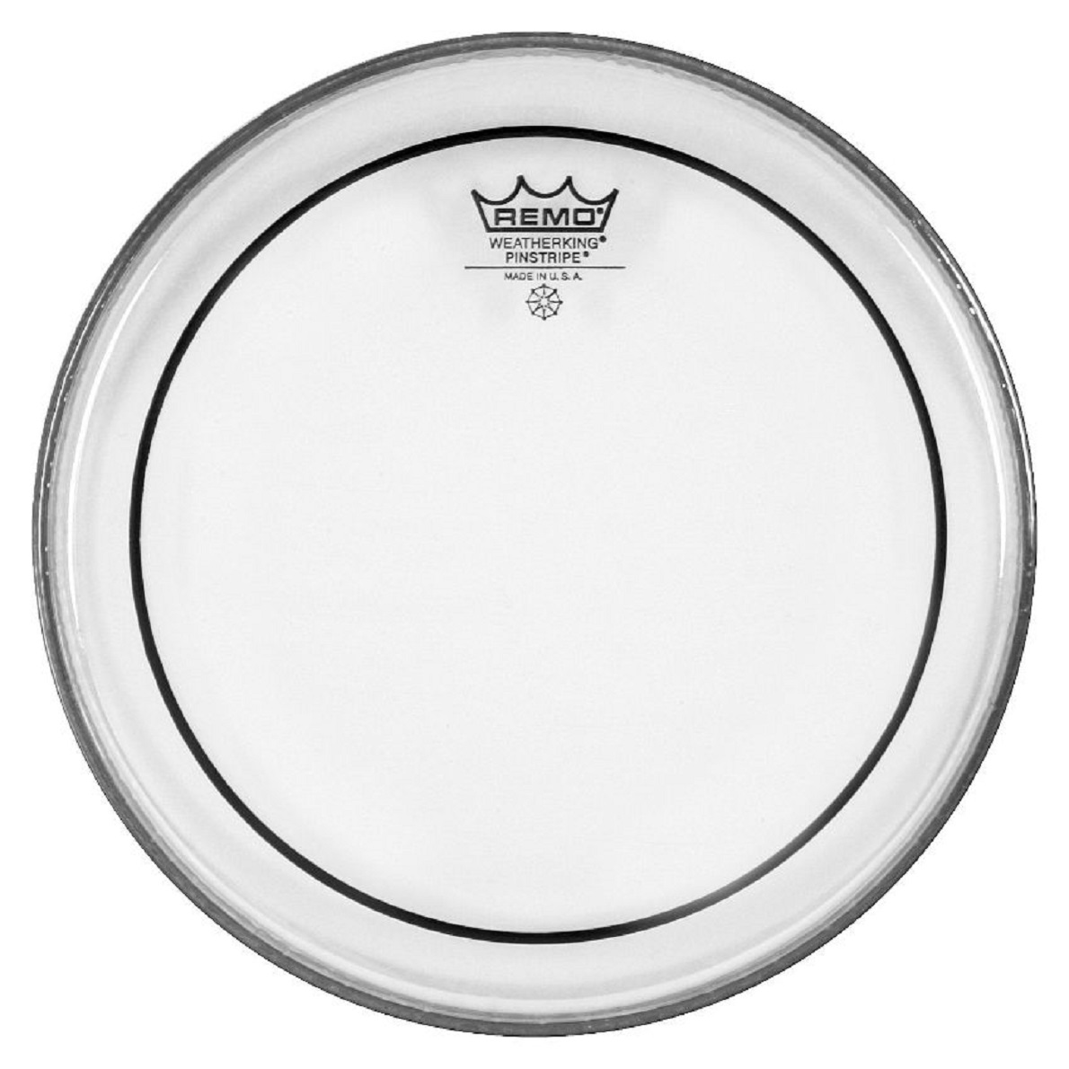 Remo 16" Pinstripe clear
