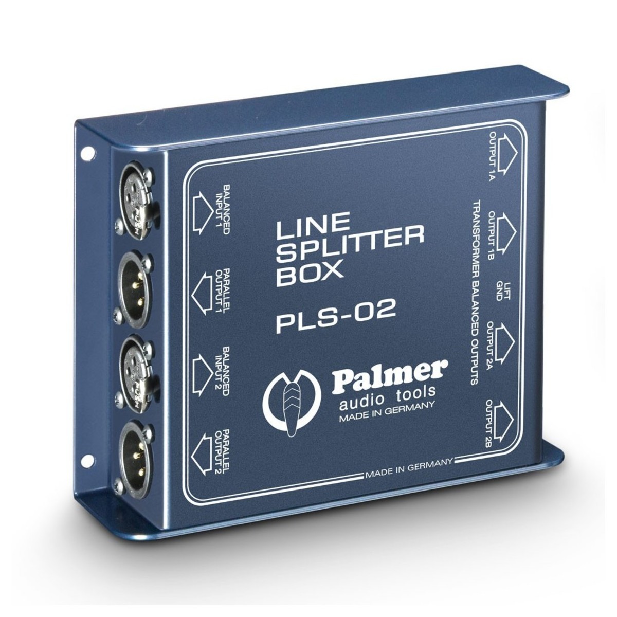 Palmer PLS02 Line-Splittbox 2-Kanal XLR
