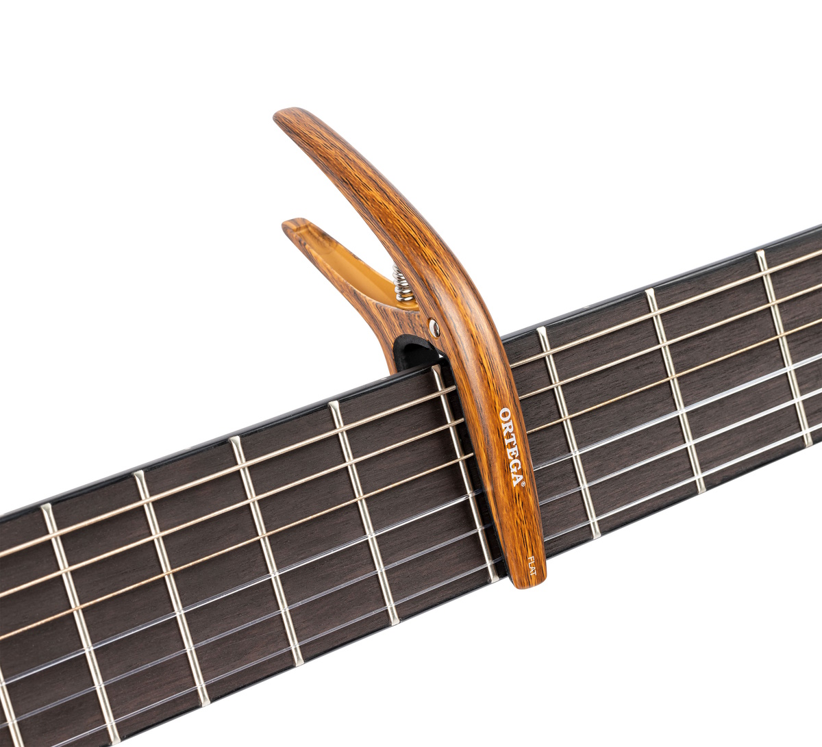 Ortega TWCAPO-WND Twin-Kapo Kapodaster Walnut