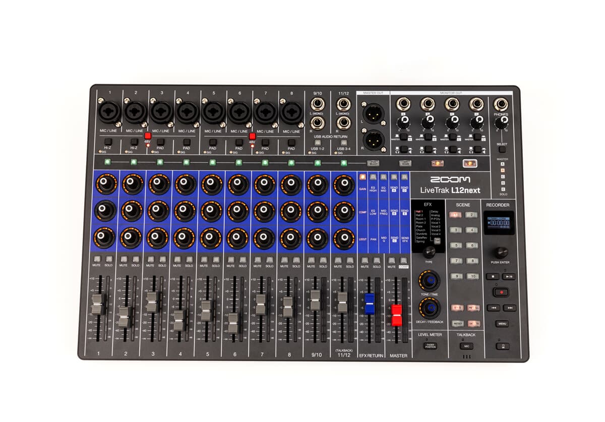 Zoom LiveTrak L12next